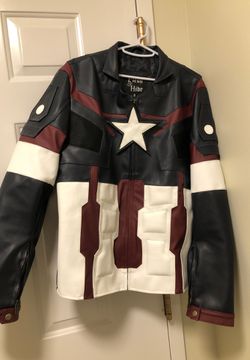 Captain America leather jacket