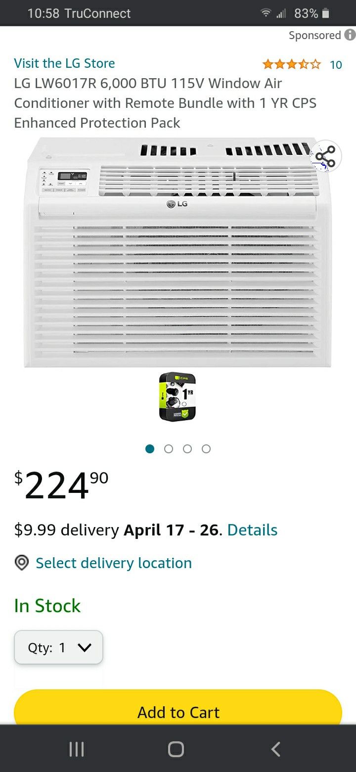 Lg Window Ac unit 