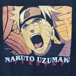 Naruto uzumaki t-shirt by Naruto Shippuden collection, men’s size large