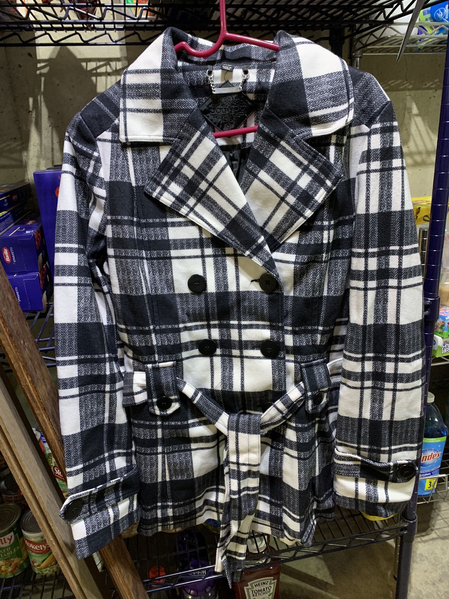 Nice Casual Coat With Two Scarfs