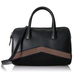 The Fix Bailee Color Block Top Handle Satchel Bag