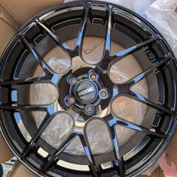 Only 1 rim )Ford Mustang American muscle AMR Gloss Black wheel 20x8.5 30 mm offset