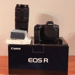 Canon EOS R + Canon RF 100-400 With Box For Both Items