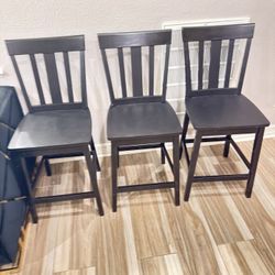 3 Chairs And Table