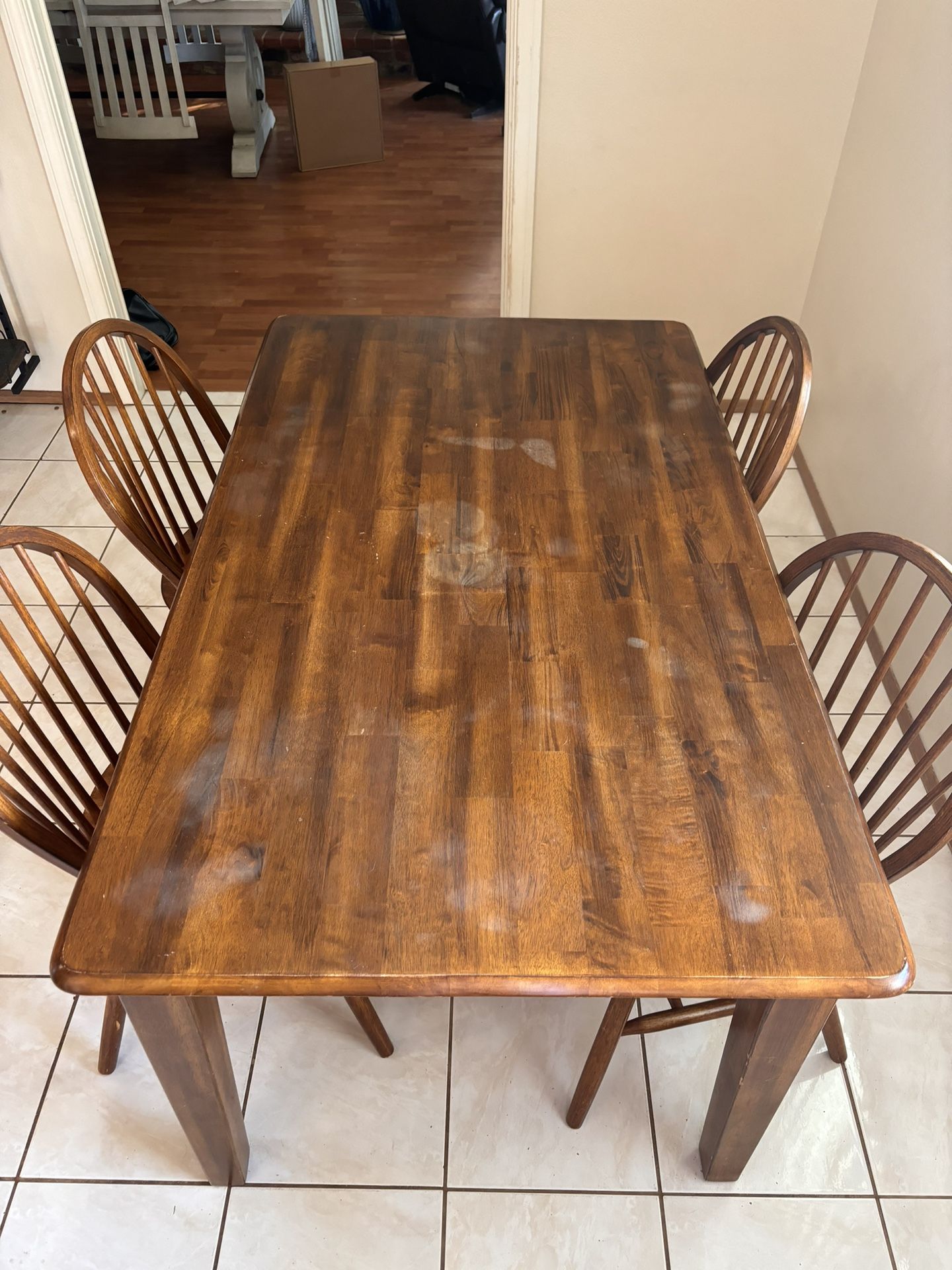 Dining Room Table And Chairs