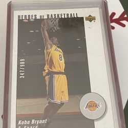 Kobe Bryant Basketball Card 