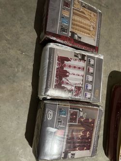 Premium Quality Curtain Sets – Lot of 3