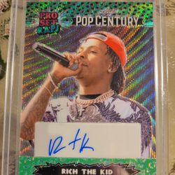 Rich The Kid Leaf Pop Century Autograph 
