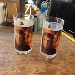 Star Trek Glasses $2 Each