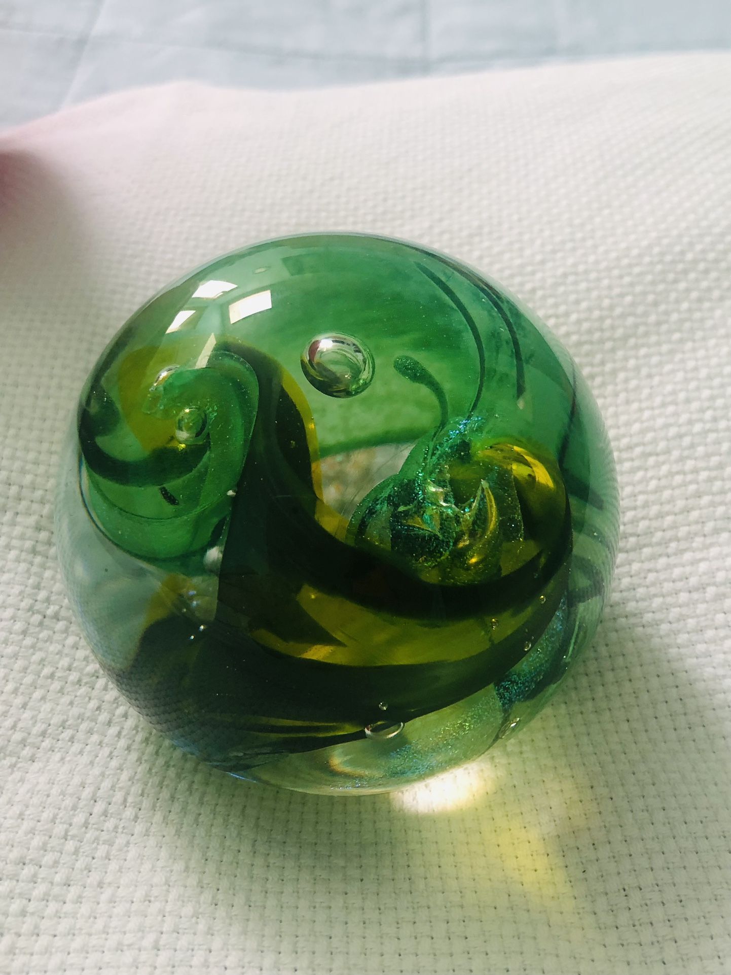 Glass Eye Studio Paperweight 