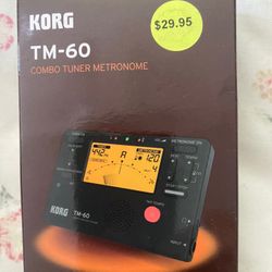 Korg TM-60 Combo Tuner Metronome