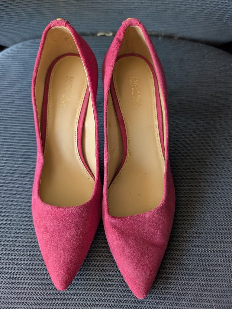 Michael Kors Bright Pink Dorothy Heel