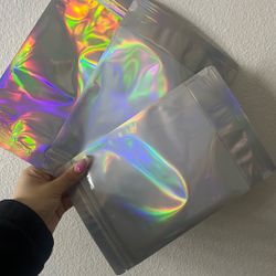 Ziplock Holographic Bags