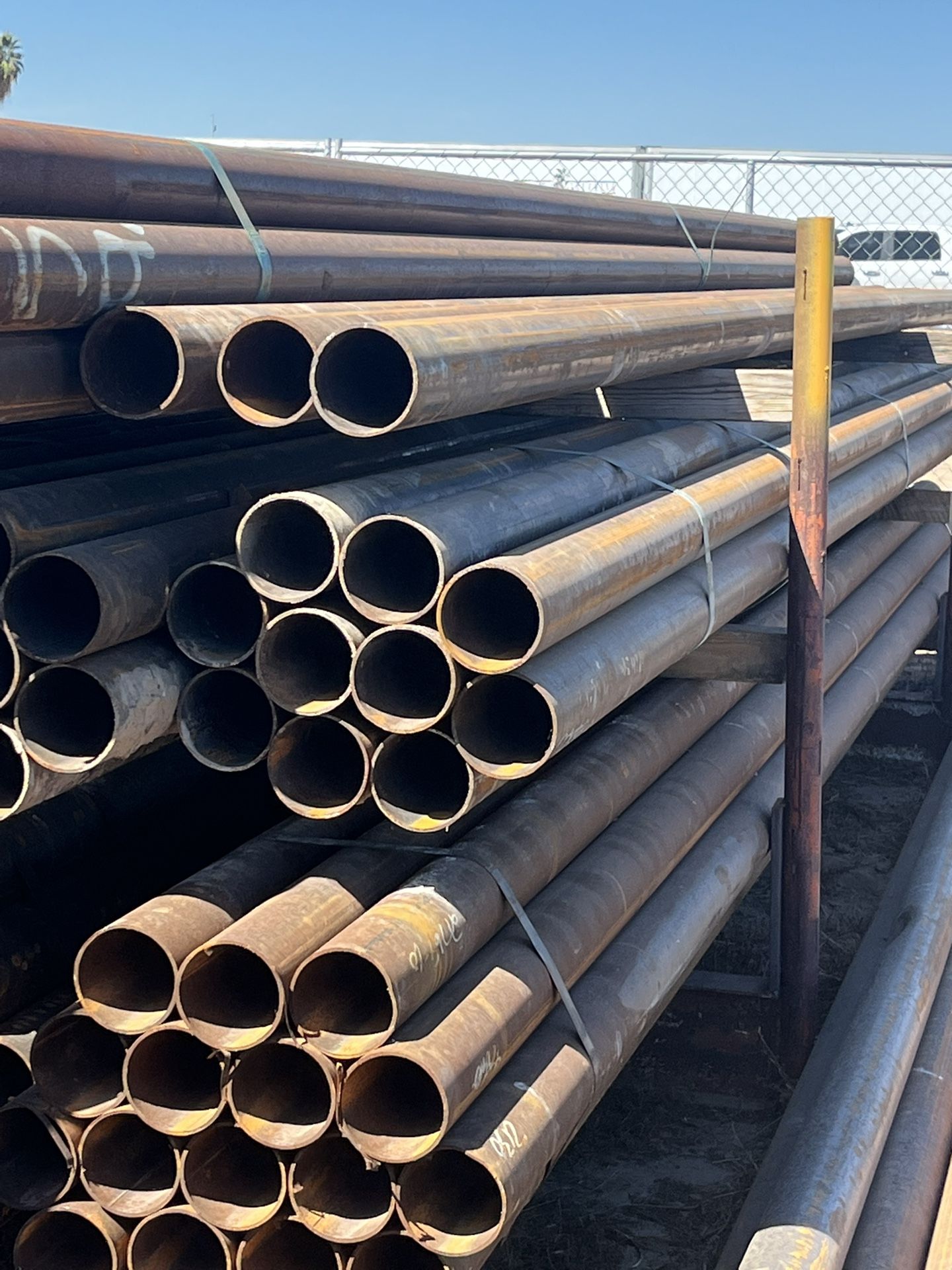 Pipe Fence Posts Bollards