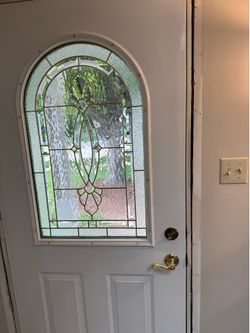 36” exterior door