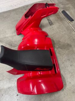 Trx250r fenders and hood