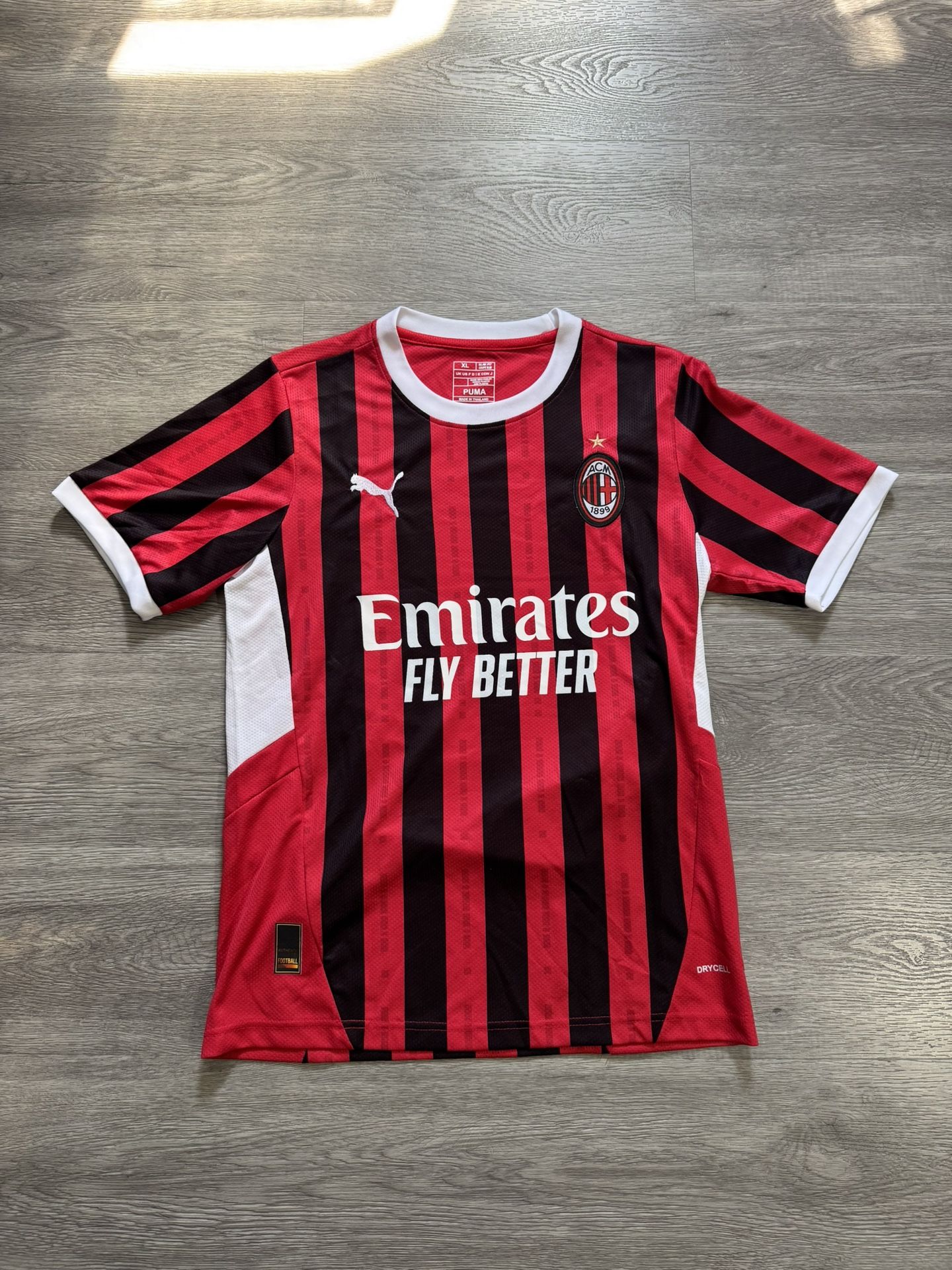 Puma AC Milan Soccer Jersey Brand New Size XL
