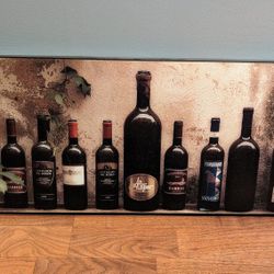 Wall Art (Wine Bottles)