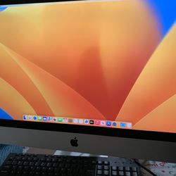 Apple iMac 27” 2017” macOS Ventura 16GB Memory 1TB Hard Drive!