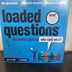 Loaded Questions Board Game 