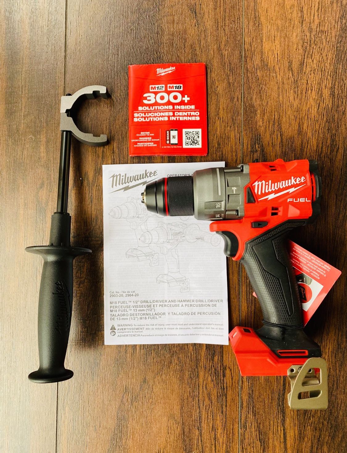 Milwaukee 2904-20 M18 FUEL 18V Lithium-Ion Brushless Cordless 1/2 in. Drill/Driver (Tool-Only) ! BRAND NEW !!!