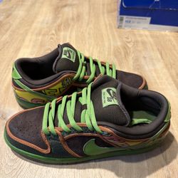 Nike Dunk Low SB De La Soul OG CLEAN RARE VINTAGE 789841 332 Mens Size 10.5