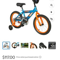Hot wheels kids 16 bike