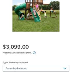 Kids Large Playground In Good Condition 