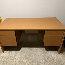FREE Solid Office Desk w/ Locking Drawers