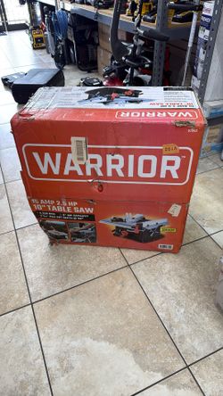 Warrior Tools 10” Table Saw 