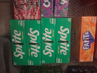 4 24 packs of Sprite 16oz