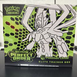 Pokemon TCG Perfect Order Pokemon Center ETB