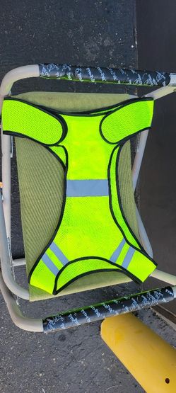 High Visibility Reflective Safety Vest Ultrathin Lightweight Vest for Night Walk