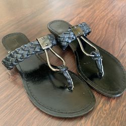 Need to sell ASAP! - OBO! - Bamboo brand :: T-Strap slip on sandals 