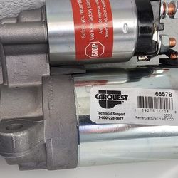 Starter Motor CARQUEST 6657S NEW NEVER USED- NO ORIGINAL BOX