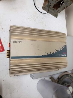 Sony 4-channel amplifier nice!!!!!🌅