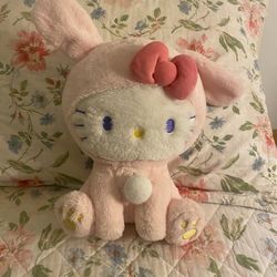 Hello Kitty Easter Bunny Plushie 