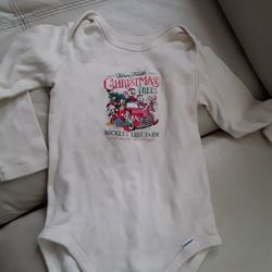 Xmas Infant Onesie,  Used 