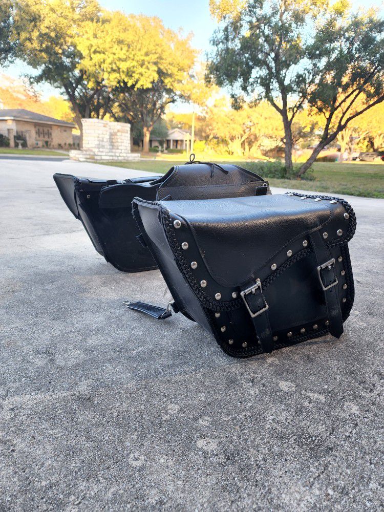 Leather Motorcycle Riding Bags