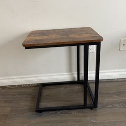 Rustic Brown End Table