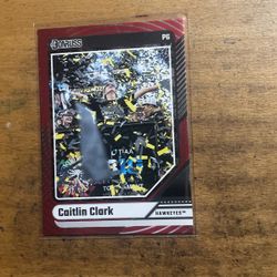 2024 CAITLIN CLARK RED FOIL CARD