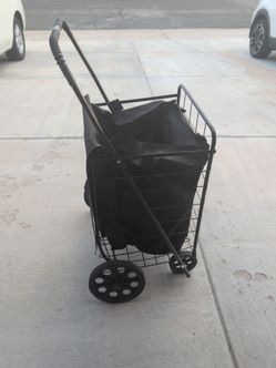 Folding Shopping Cart with Wheels