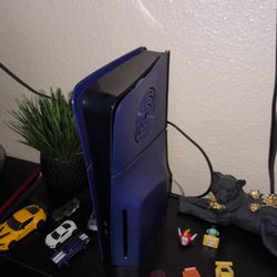 Play Station 5  Personalizada a morado