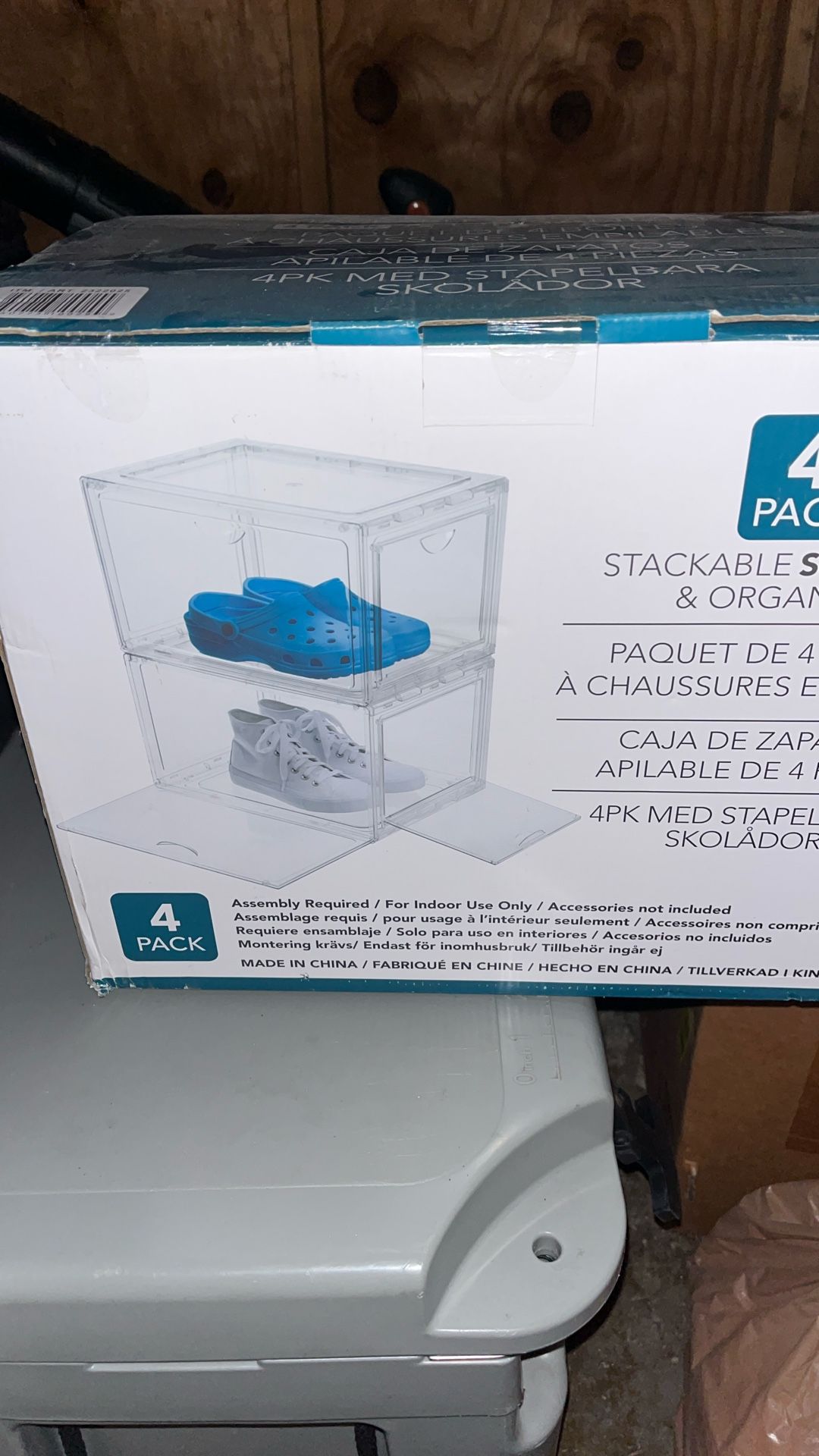 Shoe Boxes Good Sturdy Plastic