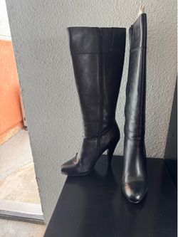 Aldo black boots 9 knee high
