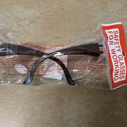 New NIP Safety Work Glasses Polycarbonate Lens Goggles 