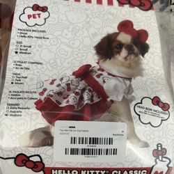 Hello Kitty Dog Costume NWT Size m $20