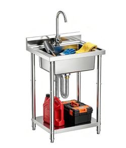 23 inch for height adjustable utility sink