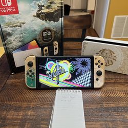 Limited Edition Legend of Zelda TotK Switch OLED