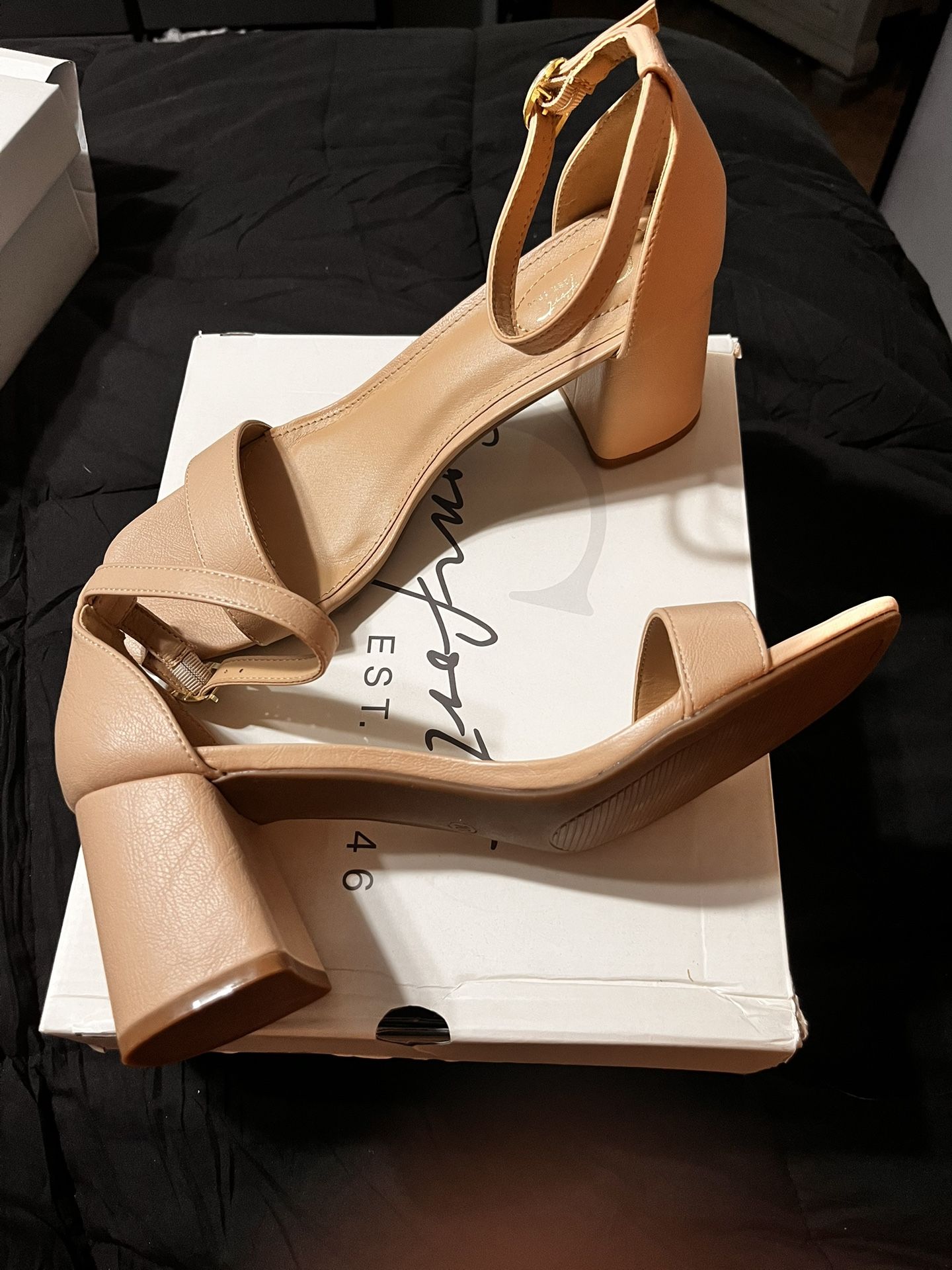 Wide Heel Heels -OBO